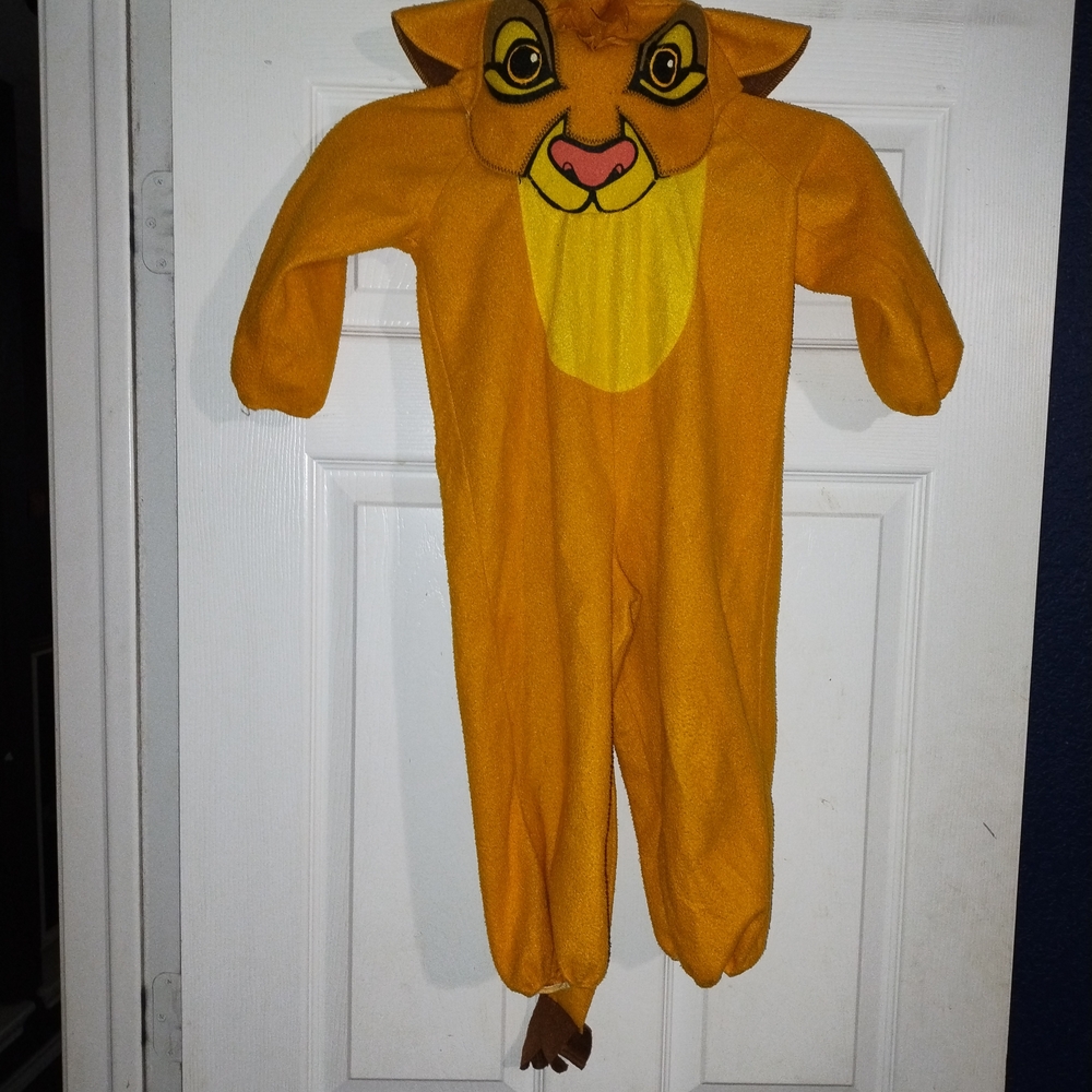 Disney Lion One Piece in Yellow and Brown